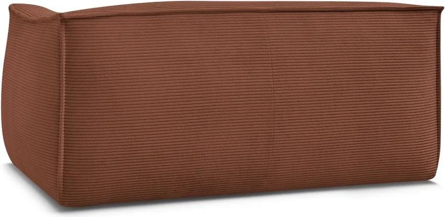 Narancssárga kordbársony kanapé 170 cm Giorgia – Bobochic Paris