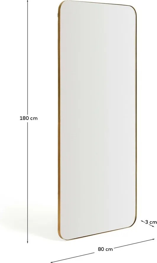 Fali tükör 80x180 cm Marco – Kave Home