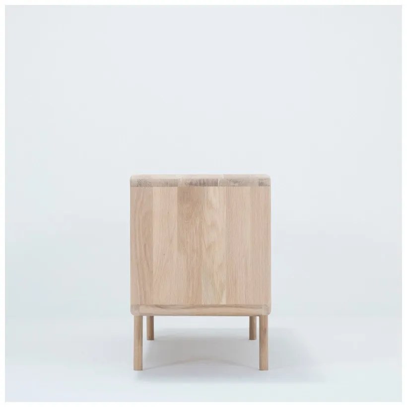 Fawn tömör tölgyfa TV állvány - Gazzda