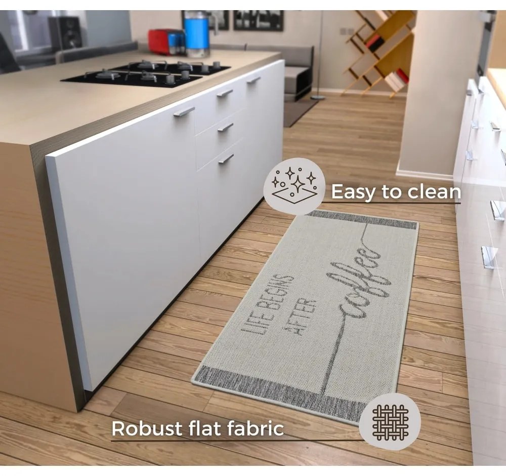 Szürke futószőnyeg 62x150 cm Cucina – Hanse Home