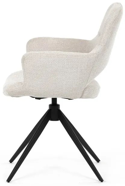 Krém Szövet Étkezőszék. DCH-D1320 CRM2