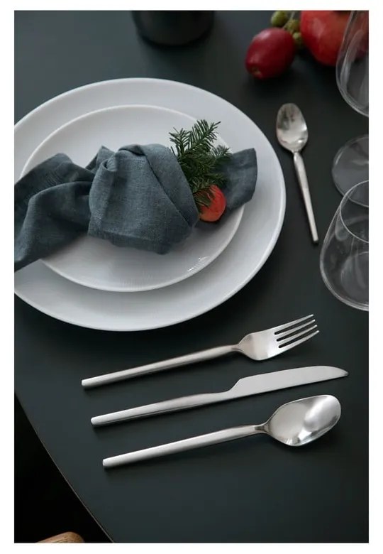 Ezüstszínű rozsdamentes acél evőeszköz készlet 16 db-os Dorotea – Gense