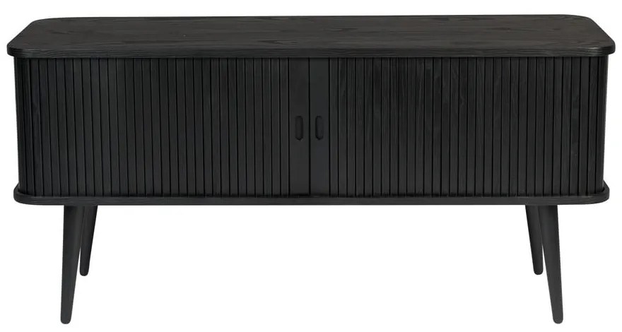 Barbier tolóajtós fekete komód - Zuiver