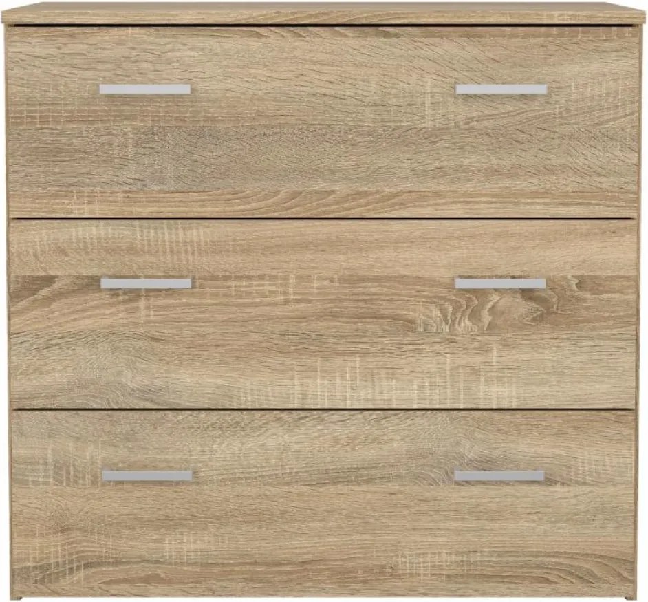 Komód, tölgy sonoma, GARBO 3