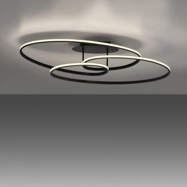 JUST LIGHT. 15321-18 - LED Mennyezeti lámpa LUMACA LED/33W/230V fekete