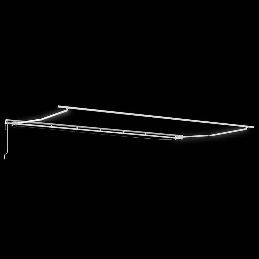 Napernyő tartalmaz Fehér 6 × 3,5 m Fém