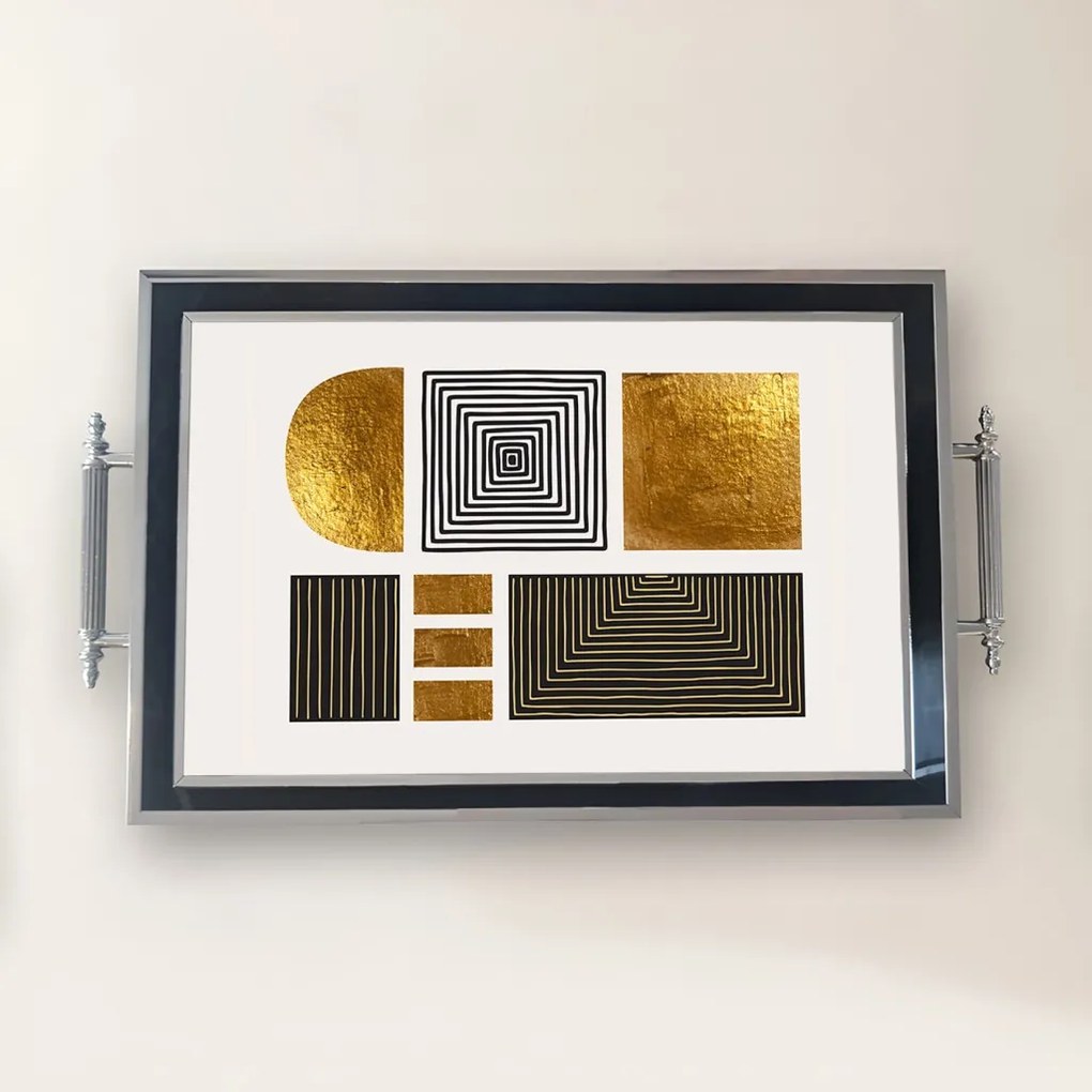 Üveg tálca, 38×24 cm – TPG9877