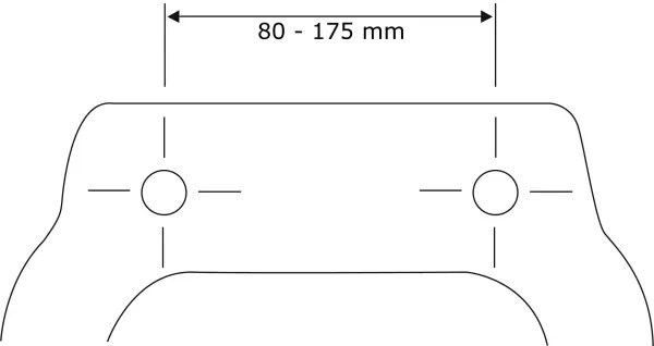 WENKO 23536100-WC RELIEF WC-ülőke, 36,5 x 45 cm, többszínű/ezüst