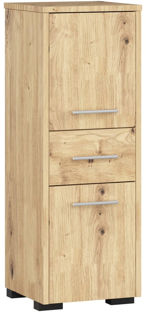 Fürdőszoba szekrény Fulgor 2D 1SZ (craft tölgy). 1117564
