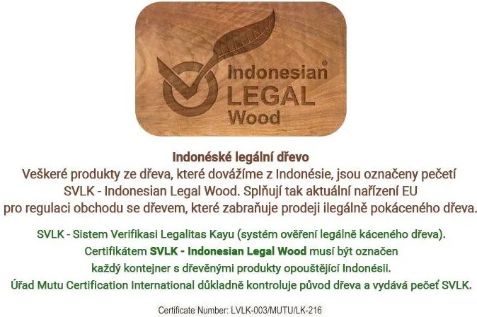 DIVERO Felszolgáló asztal kerekekkel  teafából