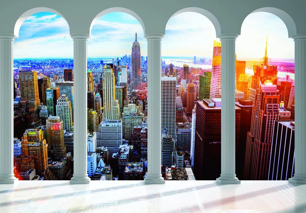 Fotótapéta - New York-i kilátás (152,5x104 cm)