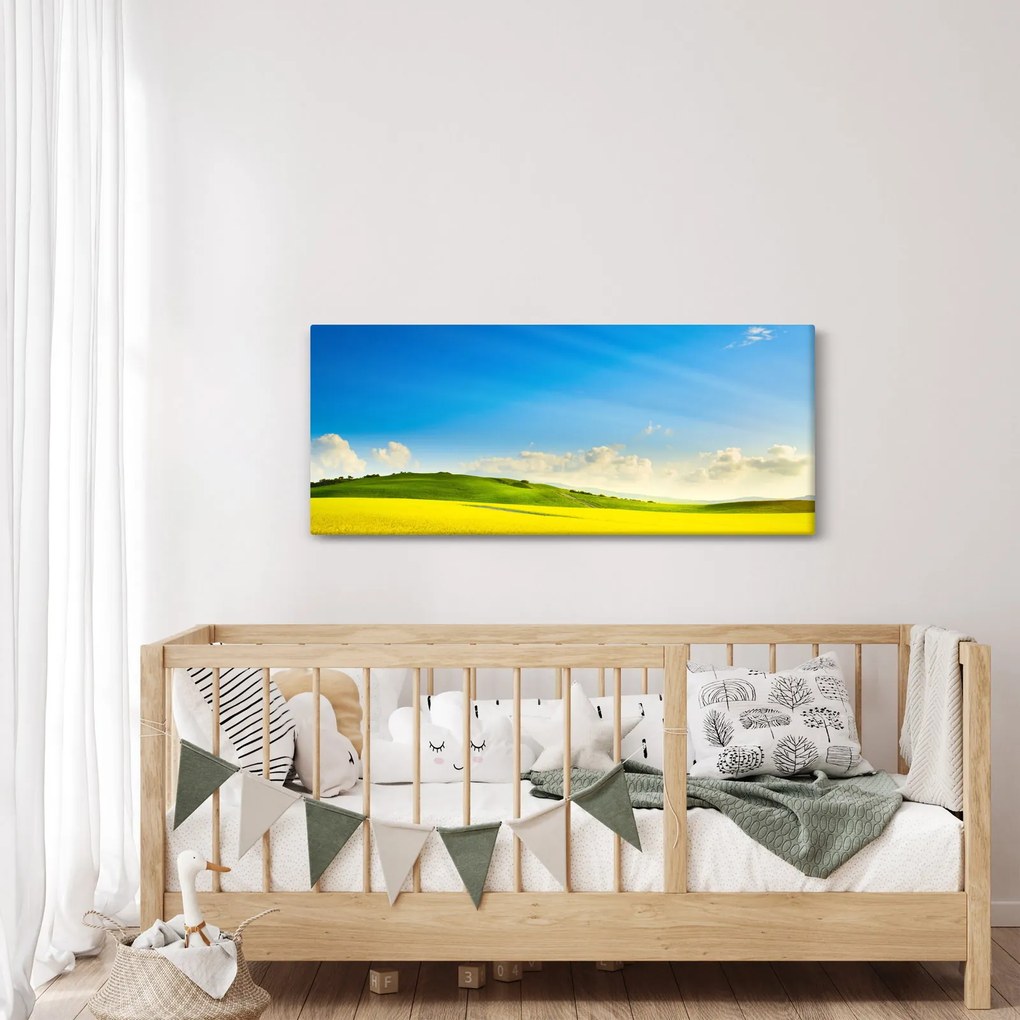 Kép - Tavaszi ég (120x50 cm)