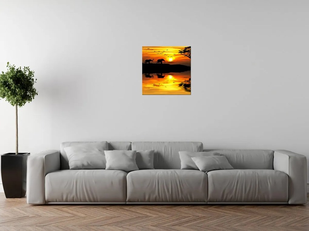Gario Vászonkép Afrika Méret: 100 x 40 cm