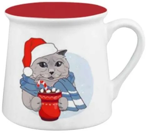 Toro Xmas Cat kerámia bögre, 290 ml