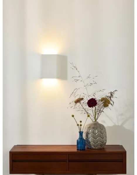 Lucide 35201/18/31 - Fali lámpa GIPSY 1xG9/40W/230V fehér