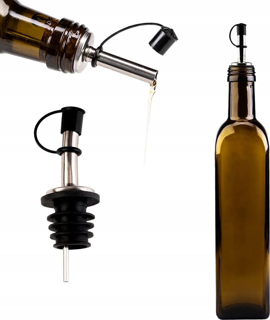 Marasca Flakon 500 ml olaj ecet alkohol Adagoló Tinktúra