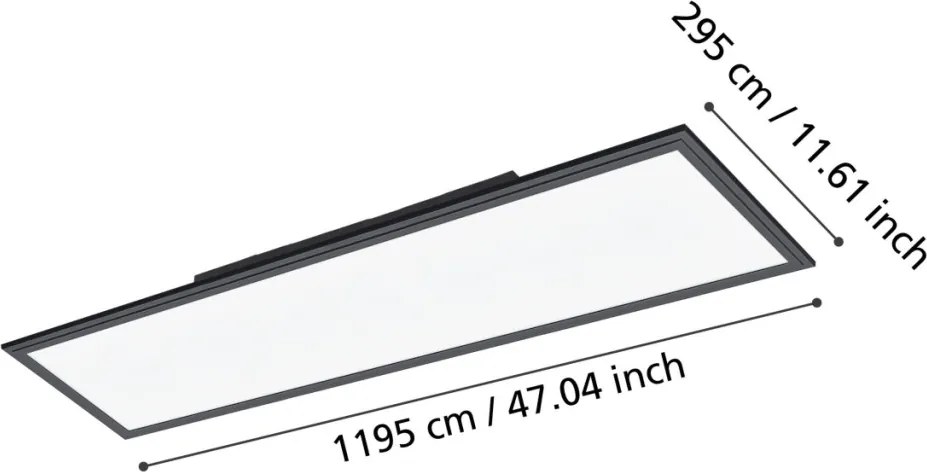 Eglo SALOBRENA 900821 LED panel 1x33W/LED 4000K 4700lm IP20