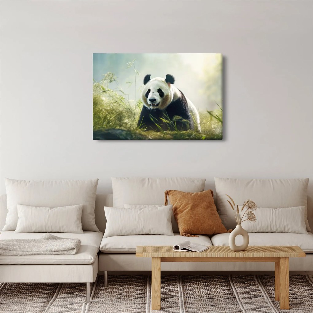 Kép - Panda (90x60 cm)