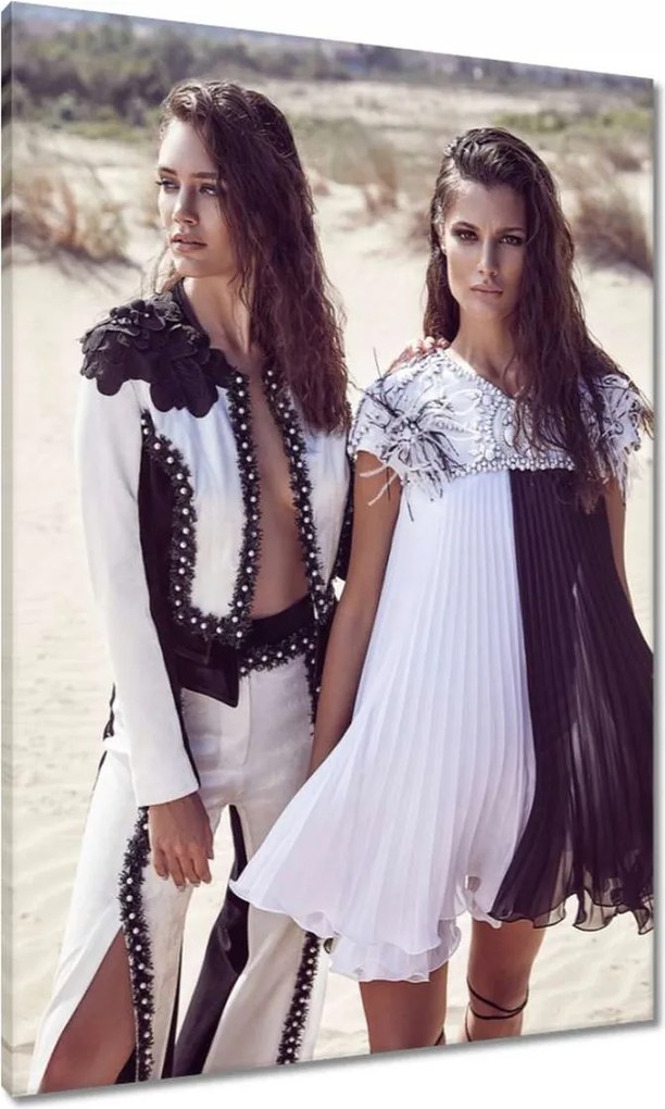 Vászonkép 70x100 Csinos nők Csajok Nagymamák