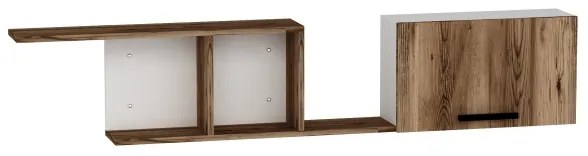 Fali polc NEWRA 35x150 cm barna