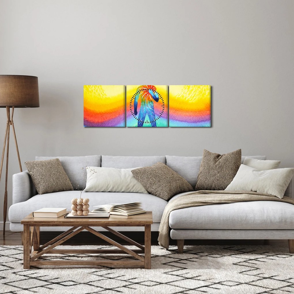 Kép - Belső erő (órával) (90x30 cm)