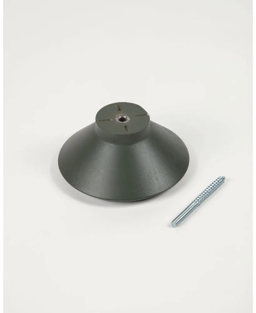 Szürkészöld fali fa akasztó szett 3 db-os Nadua – Kave Home