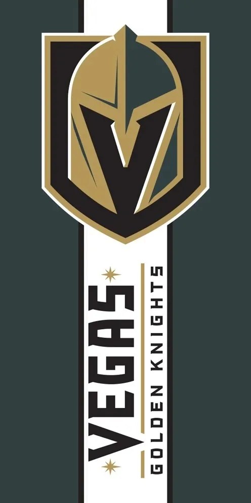 Vegas Golden Knights Nhl öves strandtörölköző