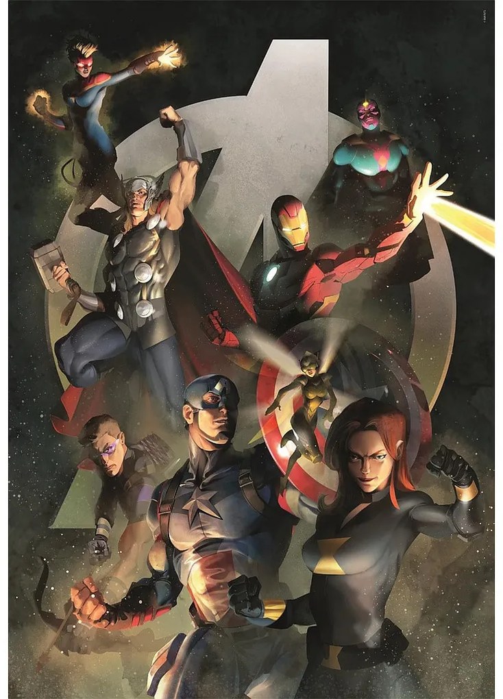 Bosszúállók Mightiest Heroes 1000 db-os Compact puzzle Clementoni