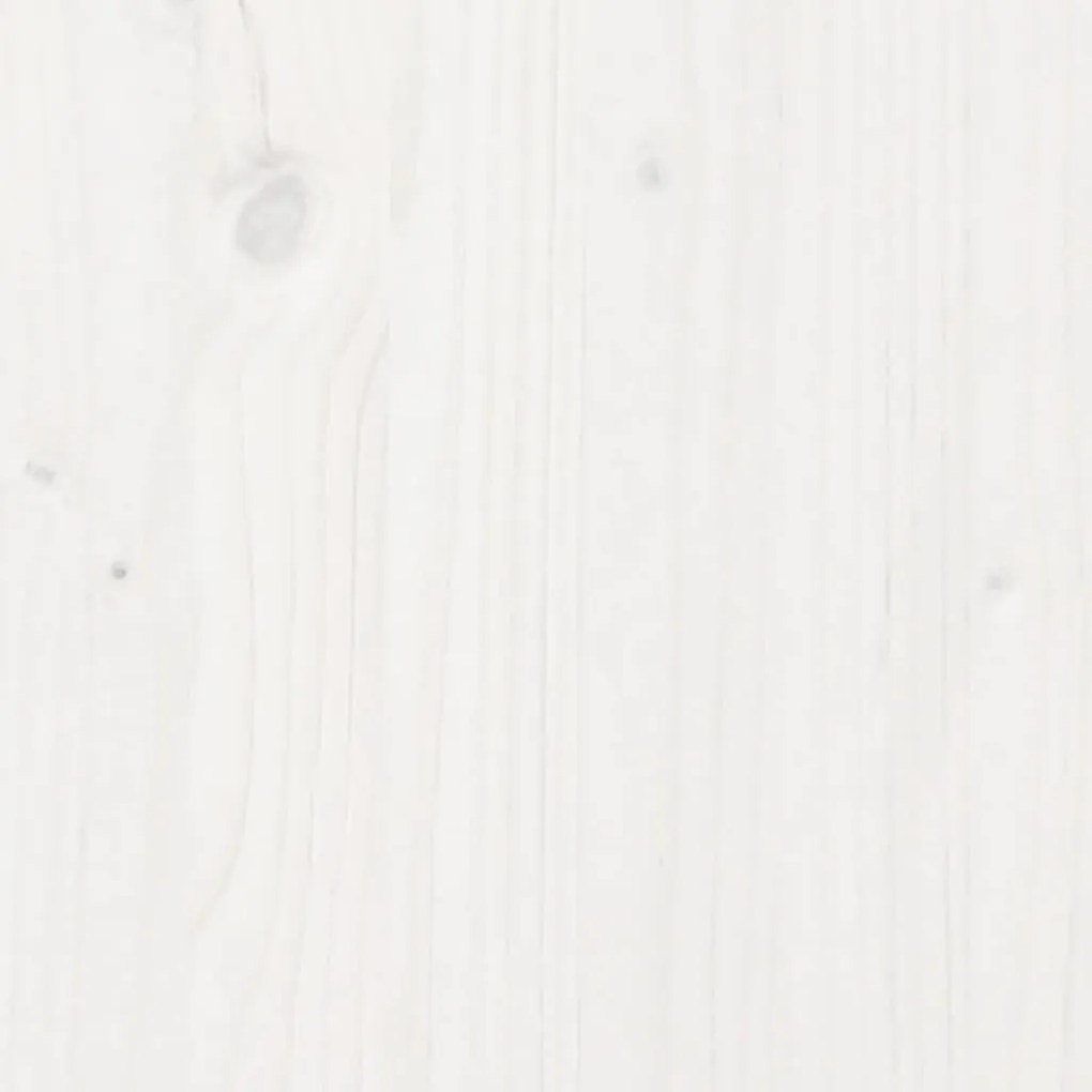 fehér tömör fenyőfa gyerekágytető 198 x 97 x 113 cm