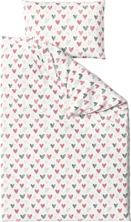 Krepp ágynemű CUPIDA POLY mintás Ágyneműhuzat mérete: 70 x 90 cm | 140 x 200 cm