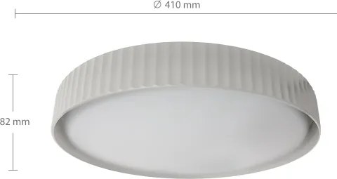 Brilagi - LED mennyezeti lámpa LUCIA LED/24W/230V, átmérő 31 cm, fehér