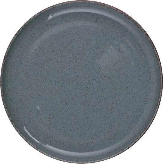 18 részes porcelán étkészlet kék