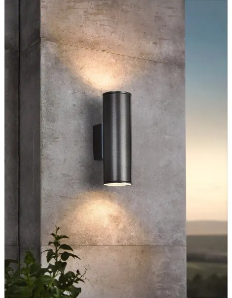 Eglo 94103 - LED-es kültéri lámpa RIGA 2xGU10/3W/230V