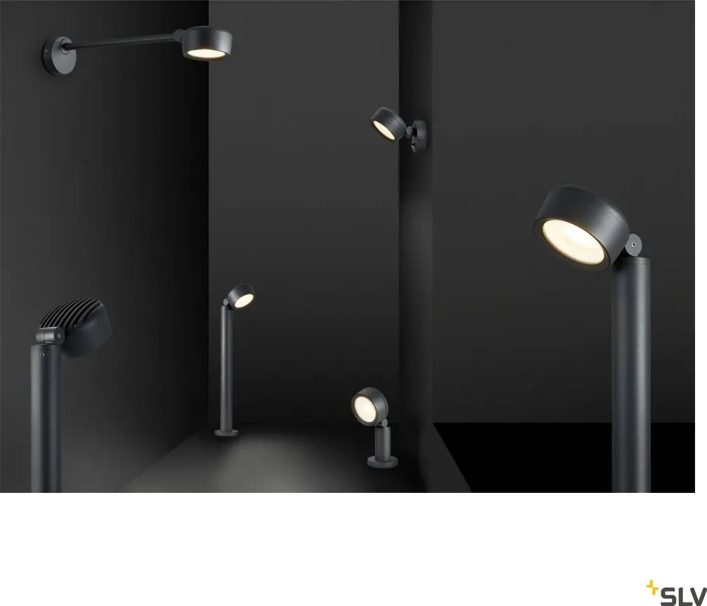 SLV 1002904 ESKINA Modern Kültéri Fali Lámpa Antracit LED IP54