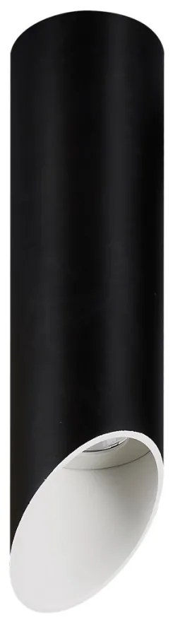 ITALUX SLC78008-S-BL-WH ARGON Hengeres Mennyezeti Lámpa Fekete LED IP20