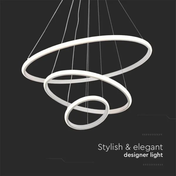 LED Csillár zsinóron LED/32W/230V 3000K fehér