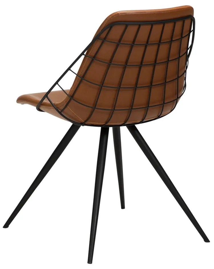 Sway barna műbőr étkezőszék - DAN-FORM Denmark