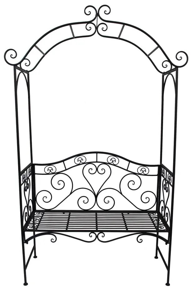 Fekete fém kerti pad Colima – Garden Pleasure