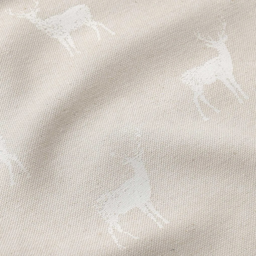 Goldea natura dekoratív drapéria - szarvasok természetes talajon 280x135 cm