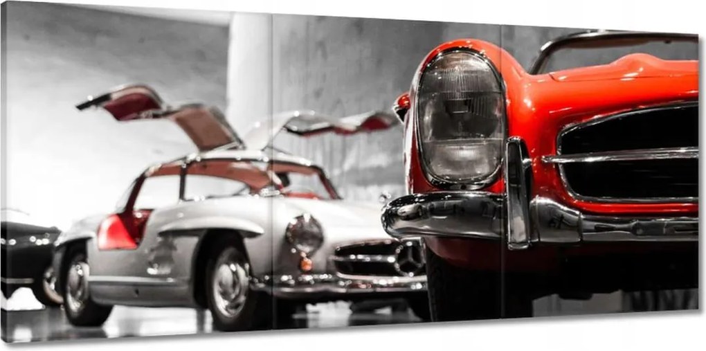Vászonkép 150x70 Klasszikus Mercedesek
