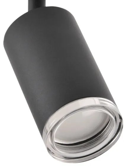 LED RGBW dimmelhető fürdőszobai spotlámpa TURYN 4xGU10/6W/230V IP44 fekete