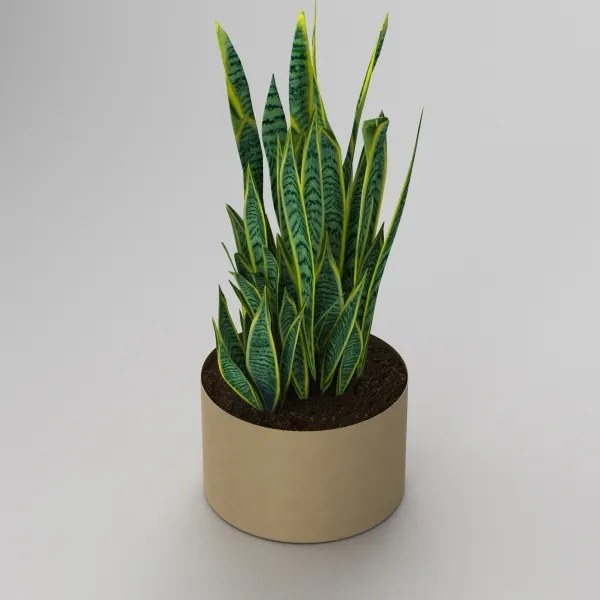 Virágcserép 11x17 cm arany