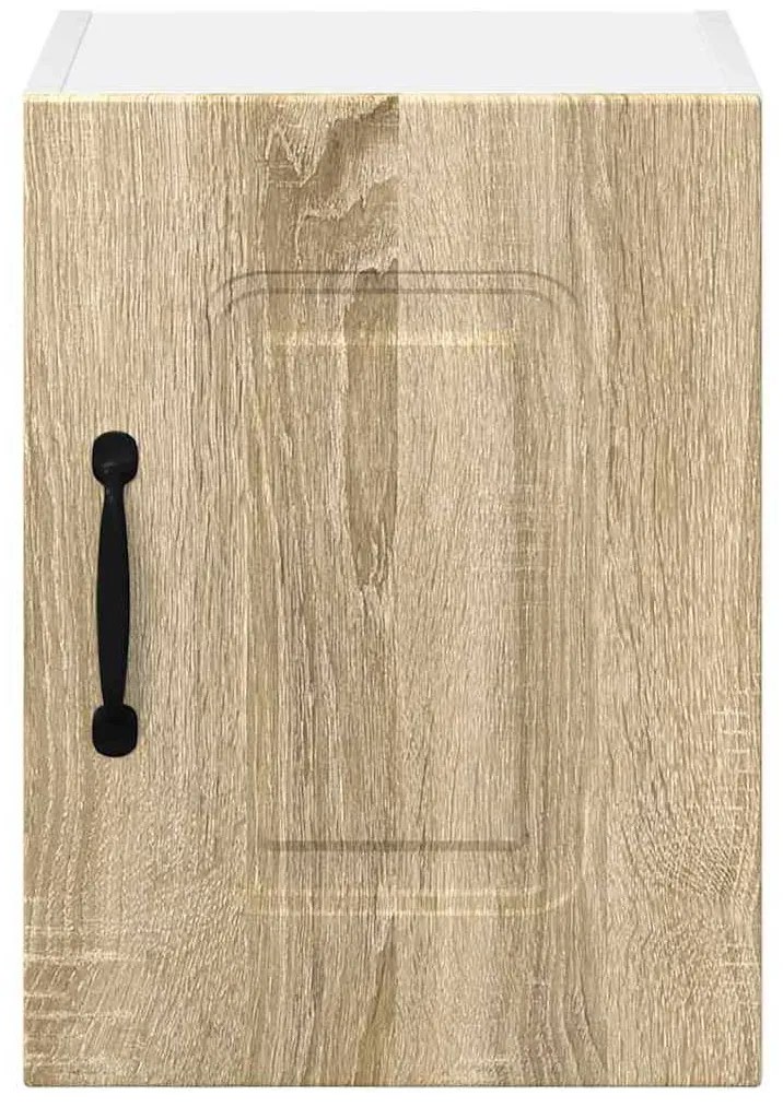 Fali konyhaszekrény 2 pcs Sonoma tölgy 30 x 31 x 40 cm Faanyag