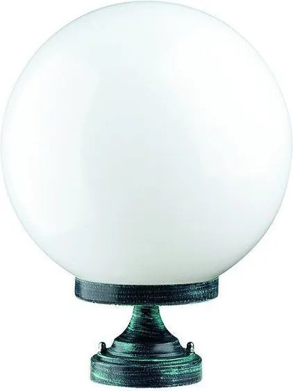 NOVOLUX 127G-G05X1A-02 Klasszikus Kültéri Állólámpa Fehér, Fekete E27 IP43