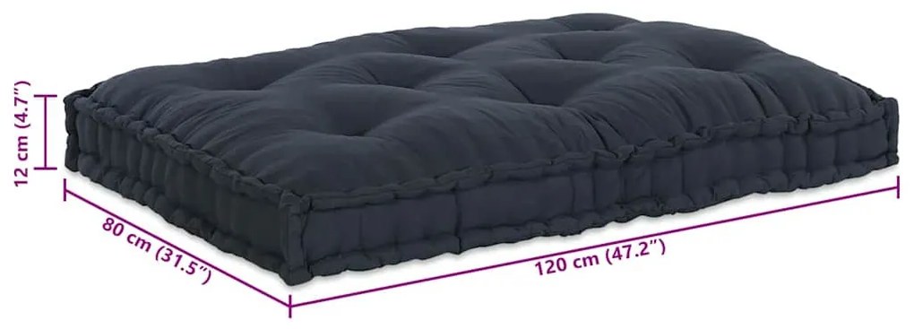 Pallet Sofa Párna Antracit szövet