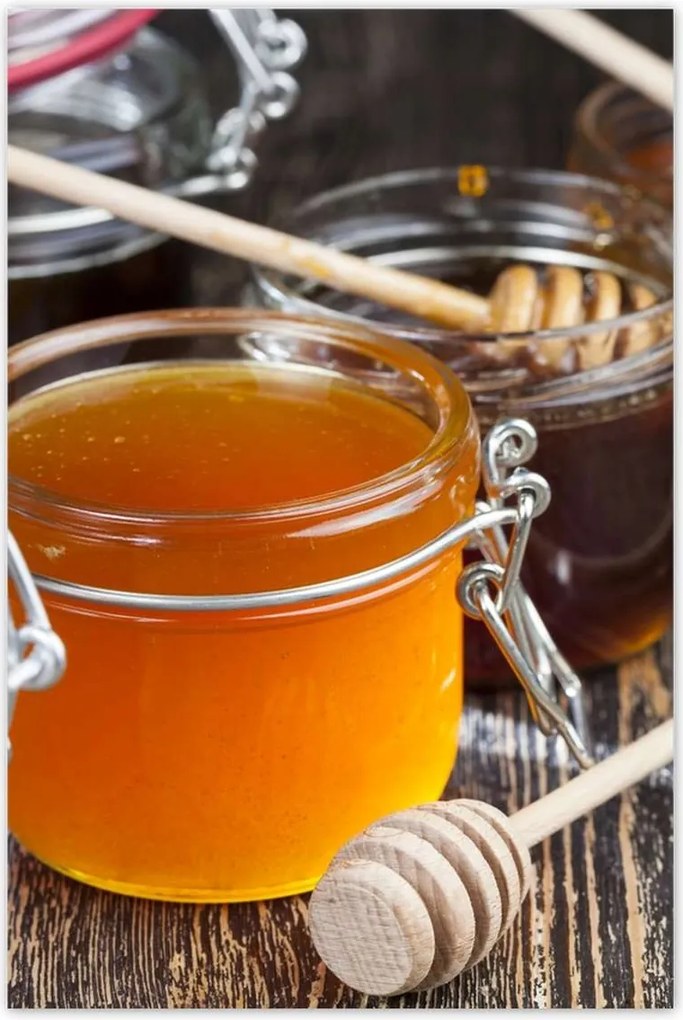 Poszter 60x90 Méhes méz