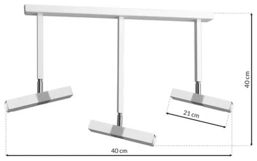 LED Spotlámpa CASTRO 3xG9/7W/230V