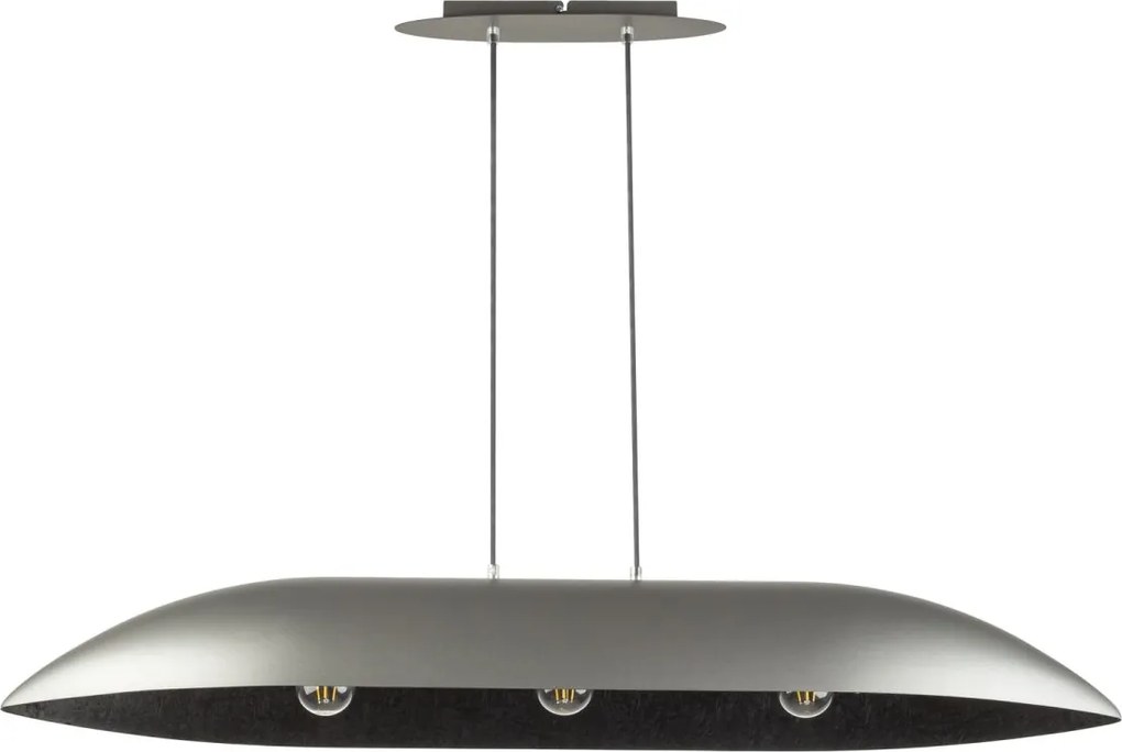 Sigma lighting modern függeszték gondola fekete ezüst sig40642