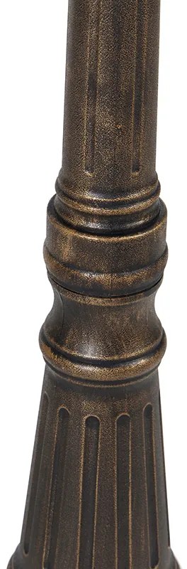 Régi stílusú kültéri lámpa arany 3-lámpás IP44 - New Haven