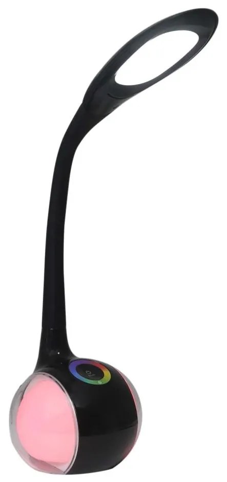 LED RGBW Dimmelhető érintős asztali lámpa COSMOS LED/6,5W/230V fekete